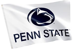Desert Cactus The Pennsylvania State University TPSU Flag - 3 x 5 Feet Nittany Lions Banner, Indoor/Outdoor Durable Fabric, 100% Polyester Design (Style J)