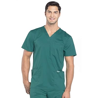 CHEROKEE Workwear WW Revolution Men's Men's V-Neck Top WW670