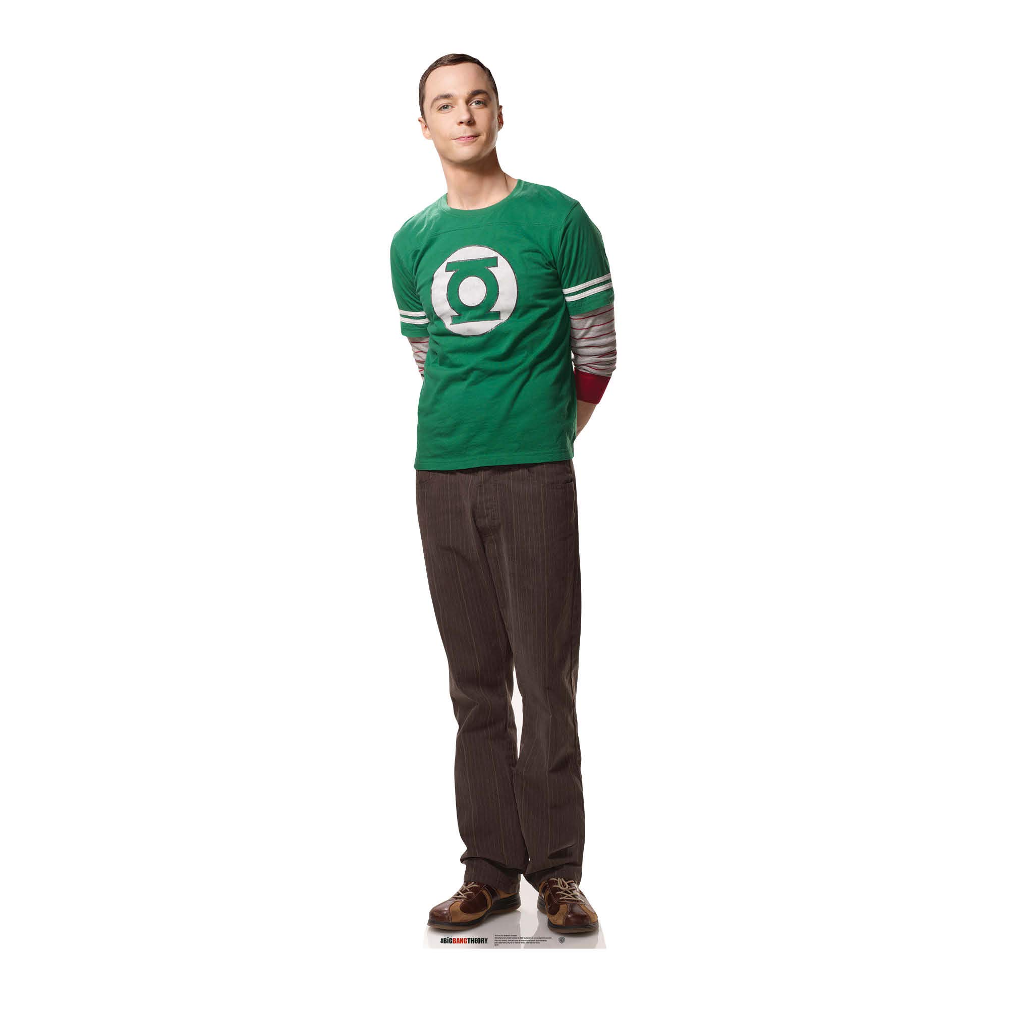 Star Cutouts Cut Out of Doctor Sheldon Cooper,Multicolor,17.78 x 182.88 cms โ image 1