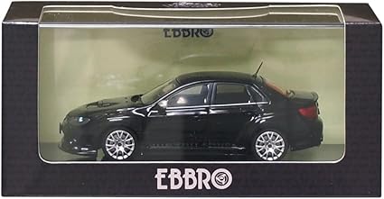 Amazon Com Ebbro 1 43 Subaru Impreza Wrx Sti S6 Black Japan Import Toys Games