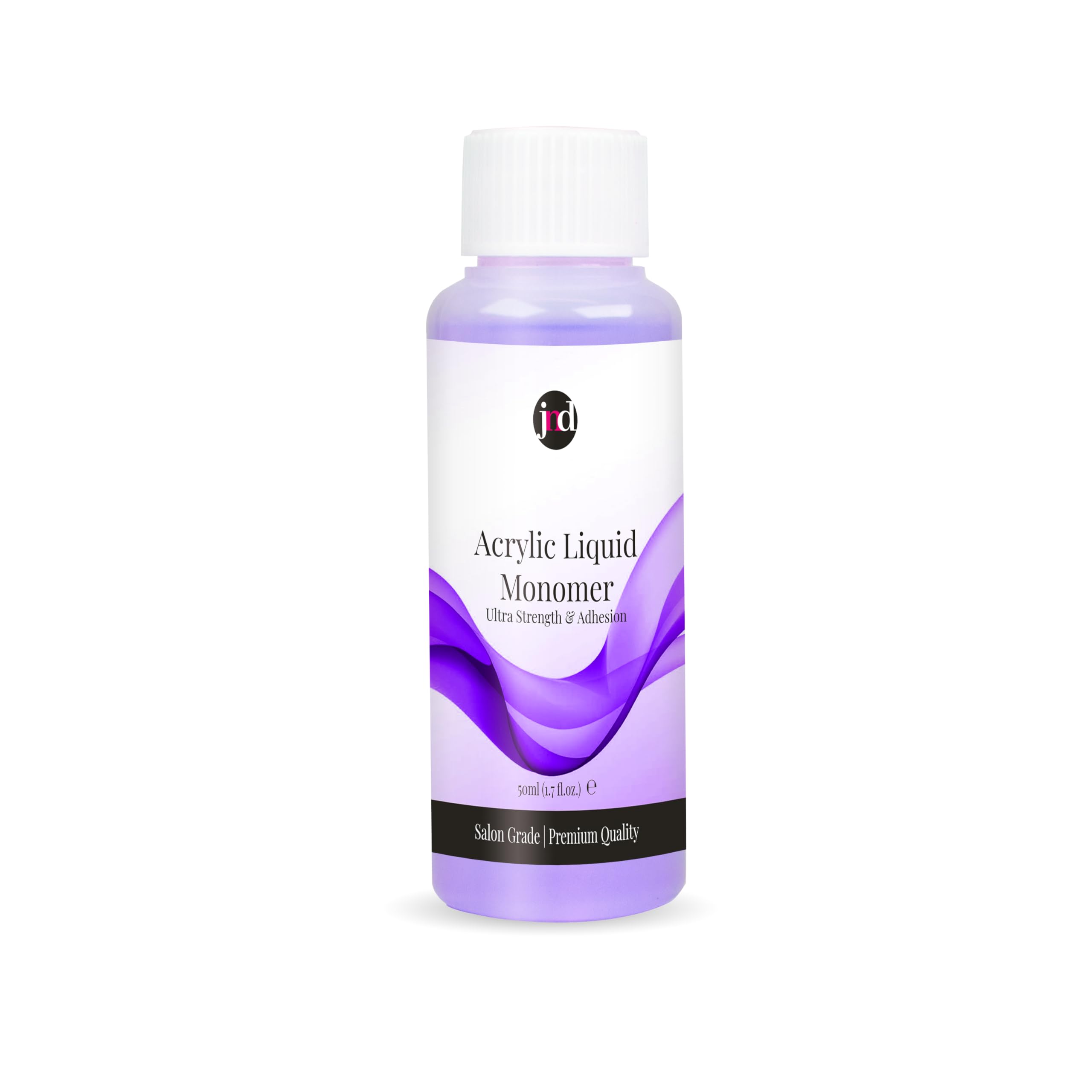 JND Acrylic Liquid Monomer Professional Salon Quality Acrylic Nails Extensions Nail Art (50ml, Purple)