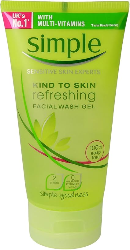 amazon simple face wash