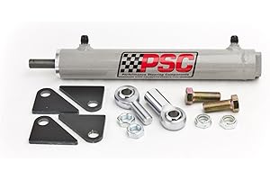 PSC MOTORSPORTS PSC Motor Sports SC2200K Power Steering Assist Cylinder 1.5 Bore x 8 Stroke x .625 Rod w/Rod Ends And Mount Hardware Power Steering Assist Cylinder