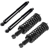 ECCPP Complete Struts Spring Assembly for Nissan Frontier 2005-2014 | Shock Absorber for Nissan Frontier 2005-2014 Front and Rear Pair Set of 4