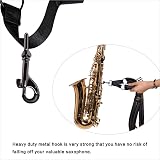 Rayzm Saxophone Strap Universal Double Shoulder Leather Harness S view 2