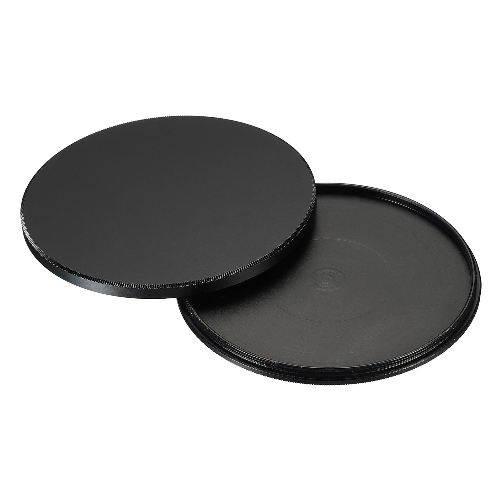 PATIKIL 77mm Lens Cap, Black Aluminum Alloy, Polarizer & Neutral Density Filter Stack Cap, Minimalist Design