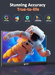 KYY 4K Portable Monitor 15.6" Portable Monitor for