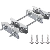 Heavy Duty Pole to Pole Mount -Stainless Steel - Antenna Mast to Mast Bracket (Antenna Pipe Clamp, 2 Sets Pack)