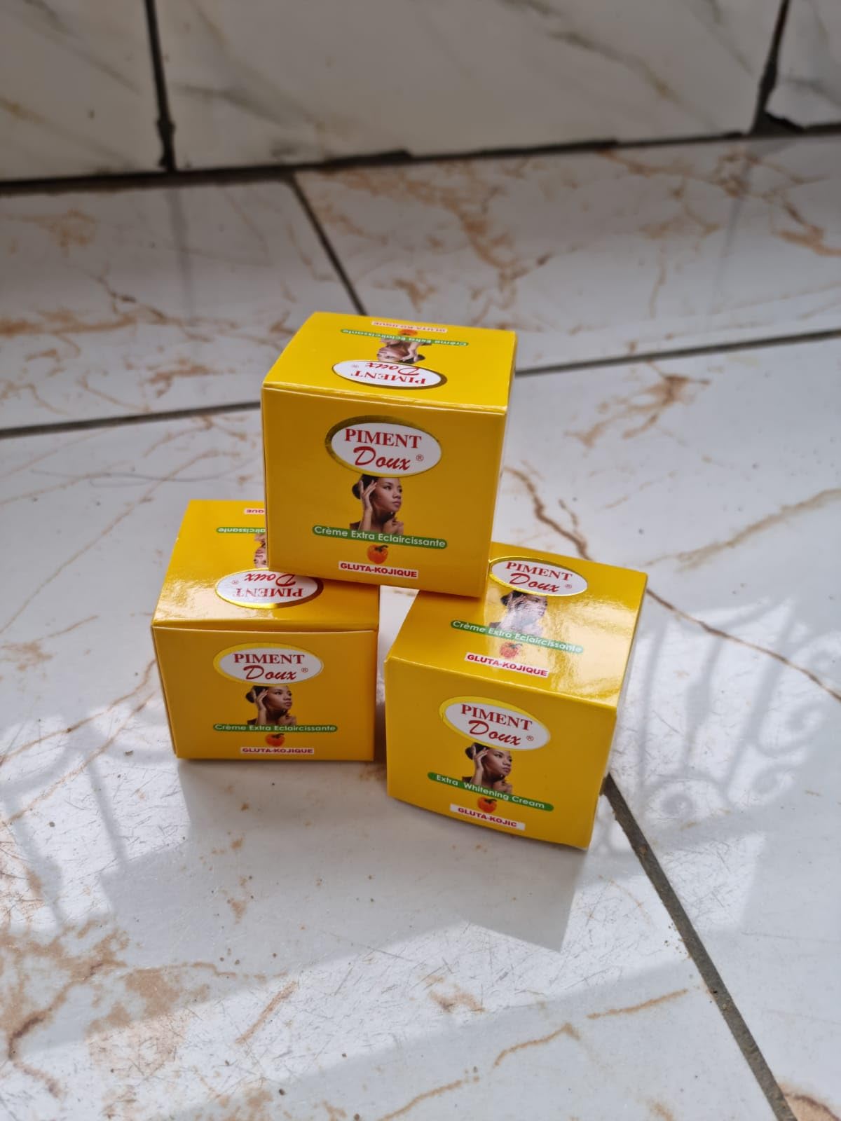 3 x PIMENT DOUX FACE CREAM (3 cups)