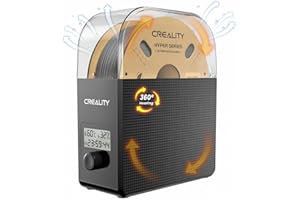 Creality Official Filament Dryer Box 2.0 with Fans, Upgraded Filament Dry Box Pro 1KG 3D Printer Filament Storage Keep Filame
