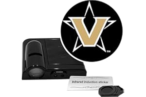 Sporticulture American Football Vanderbilt Commodores Car Door Lights Logo Shadow Display - Officially Licensed NCAA Car Accessories - Show Your Team Pride - Battery Powered, Universal Fit