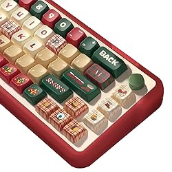 Christmas Theme keycaps 158 Key PBT keycaps MDA