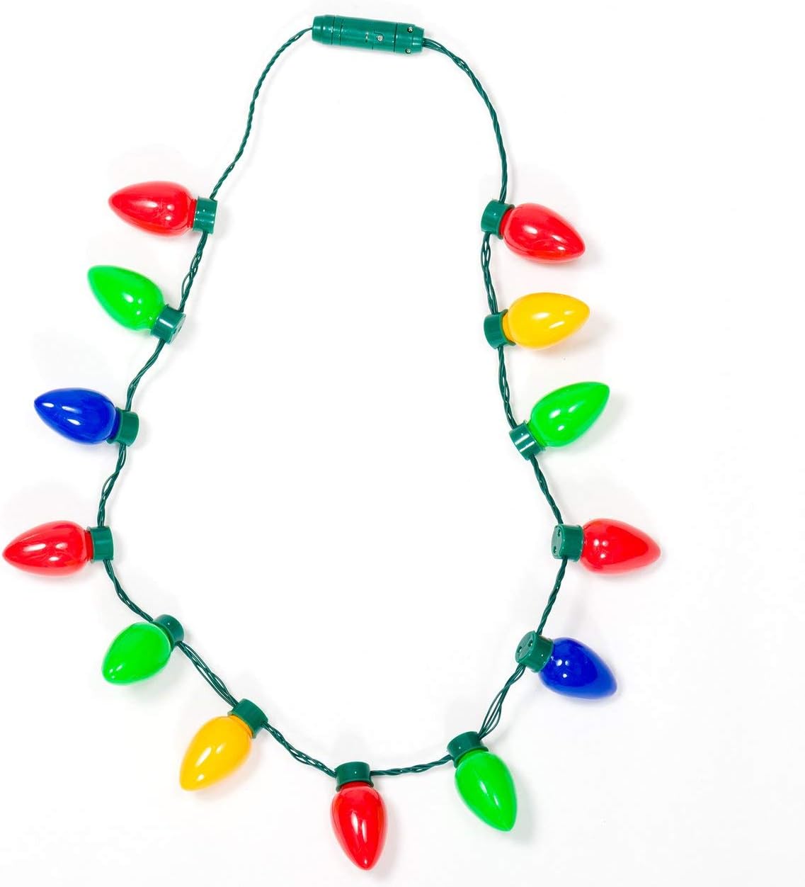 Gloworks Flashing Christmas Bulb Necklace Amazon.ca Toys & Games