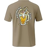 Palmyth Men's Fishing UPF 50+ Sun Protection Short Sleeve T-Shirt