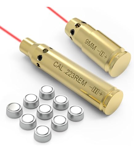 ammo 　レーザーボアサイター SL-100 Amazon.com : SiteLite Mag Laser Boresighter Black/Red/Silver