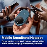 ZTE U10S Pro Blue 4G MiFi Router Portable Hotspot 32 Devices 3000mAh view 5