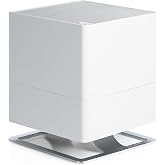 Stadler Form humidifier Oskar, very quiet, large rooms up to 540 sq. ft. | Energy-saving device, evaporator with automatic switch-off and night mode, dimmable LEDs, for bedroom, white