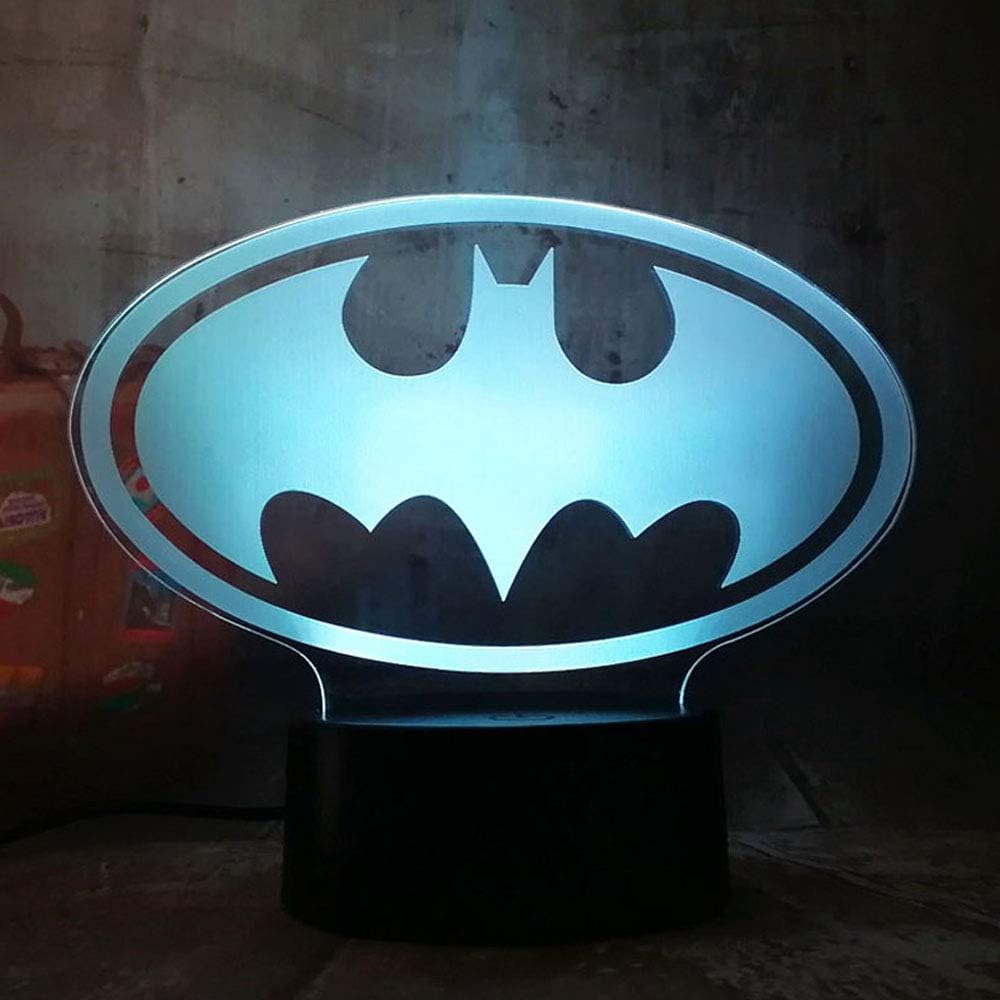 3D Led Light Night Desk Table Lamp 7 Color Change USB RGB Controler Toy Kids Gift