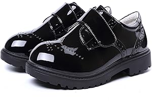DADAWEN Boy's Girl's Classic School Uniform Comfort Oxford Dress Shoes Loafer Flats (Toddler/Little Kid/Big Kid)