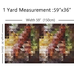 Geometric Fabric by The Yard, Abstract Lattice