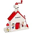 Cra-Z-Art Snoopy SNO-Cone Machine, Snow Cone Shaved Ice Maker Ice Shaver, Snoopy House Shaped Shaved Ice Maker Comes with Fruit Punch Flavor Packet, Ages 6 and Up, White