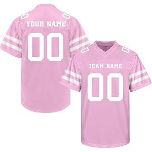 Custom Football Jersey Personalized Team Name Number Logo Practice Jerseys Customized Shirt Uniform for Men Youth Women Youth