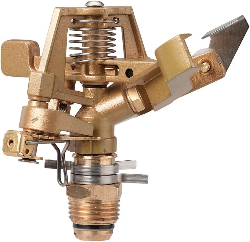 Orbit 56667N Zinc Impact Sprinkler on Tripod : Lawn And Garden Sprinklers : Garden & Outdoor
