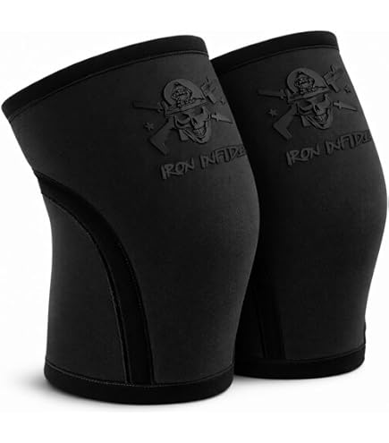 Amazon.com: 7mm Compression Knee Sleeves for Weightlifting Support