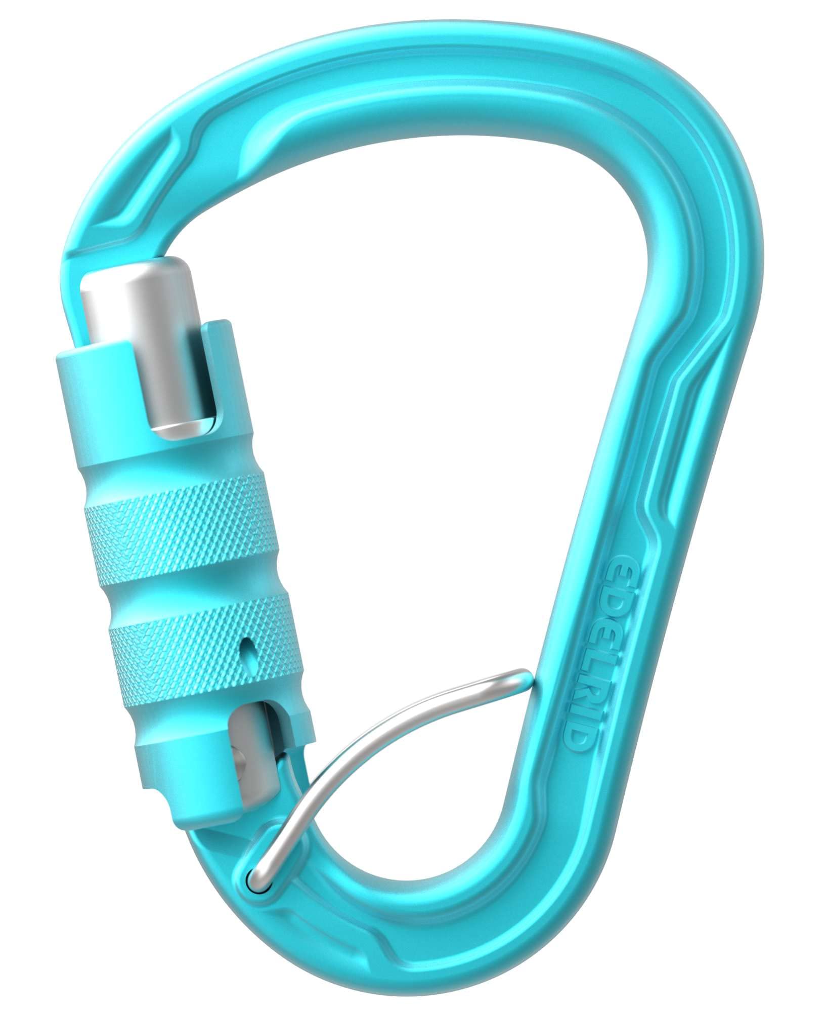 EDELRID Unisex - Adult HMS Strike Triple FG Carabiner, Icemint, One Size