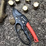 gonicc 8" Professional Ratchet Anvil Pruning Shears (GPPS-1011), Ratcheting Mechanism, Anvil Groove Design, Reinforced Design Handle, Garden Shears Clippers, Anvil Pruner, Hand Tools Scissors