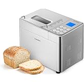CUCKOO 2 lb. Bread Maker Machine with Auto Dispenser, CBM-AAB101S | 15 Menu Options, 3 Crust Colors, Fruit and Nut Dispensing, 6 Accessories, Sourdough Baking