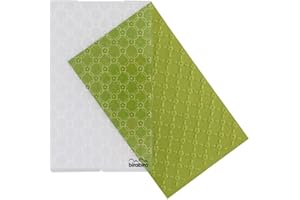 BIRABIRA Bira Craft 3" x 5" Embossing Folder, Perfect for Bira 3" Cutting and Embossing Machine. Assorted Designs. (Floral Lattice)