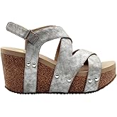 VOLATILE Womens Tory Casual Sandals Casual High Heel 3" &amp; Up