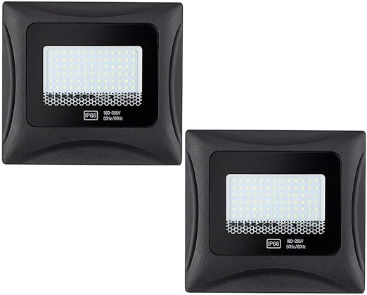 YROD LIGHT Proyector LED × 2, Caja Luz De Inundación De IP66 A Prueba De Agua