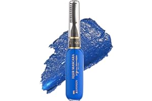 MIESCHER Temporary Hair Color Chalk for Party Cosplay - Non-toxic, Washable Rainbow Hair Dye Stick for Girls & Women (06#Royal Blue)