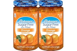 VALUBNDL: POLANER KETO JAM - Large Full Size Jars - Sugar Free Jams Preserves - Diabetic Spread Snack - Custom VALUBNDL Brand