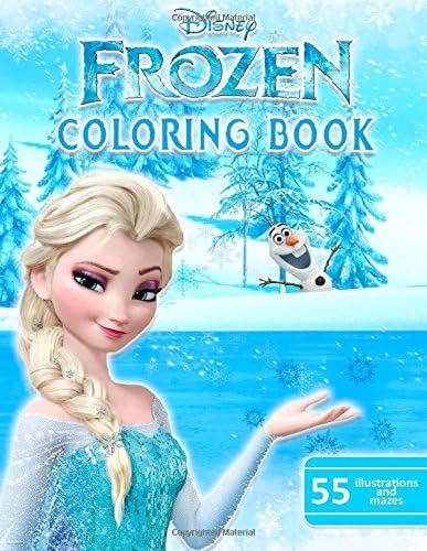 Frozen Coloring Book: Activity Book For Kids Paperback – June 23, 2018
