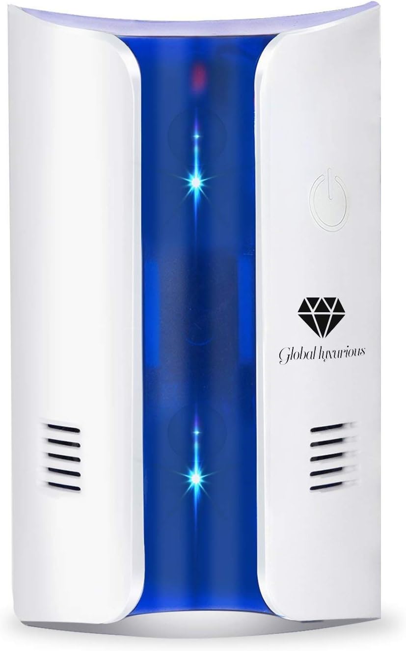 luxvior Ultrasonic pest repeller mosquito repellent,insect repellent indoor outdoor pest control bug repellant bed bug,Roaches,Rats,mouse,Rodents Home Indoor electronic plugin