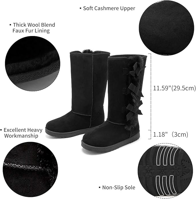 Winter Mid Calf Outdoor Classic Fashion