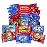 Nabisco Lunch Snack Favorites, 32 Count Variety Pack - Includes Oreo Mini Cookies, Chips Ahoy! Mini, Ritz Bits, Barnum's Animal Crackers, and Teddy Grahams