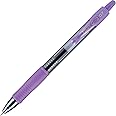 PILOT G2 Premium Refillable and Retractable Rolling Ball Gel Pens, Fine Point, Purple Ink, 12-Pack (31029)