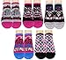 DC Comics Womens Harley Quinn Suicide Squad Ankle-No Show Socks 5 Pair Pack (Heather Grey)