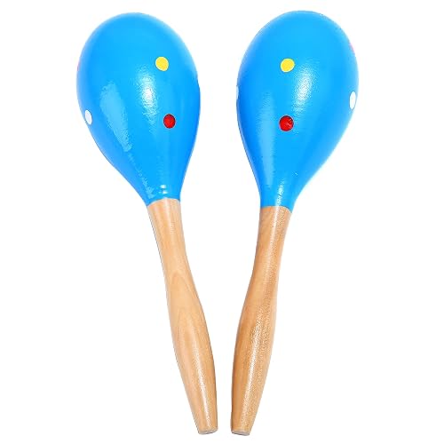 Maracas, Professional Wooden Rumba Shakers Latin Musical Instrument ...