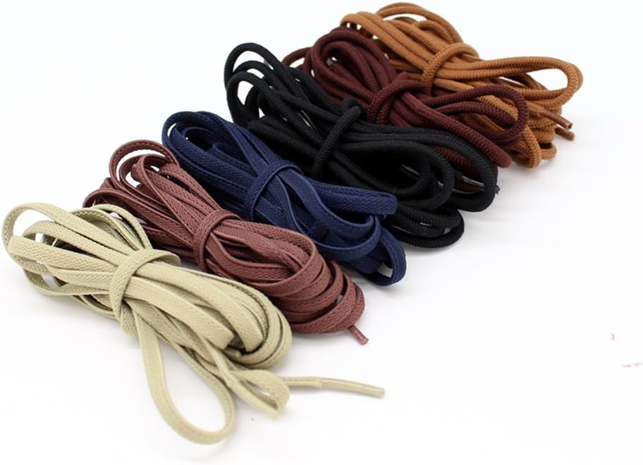 GGT Tiger ELASTIC Stretch Rubber Flat Shoelaces Shoestrings