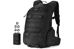 R.SASR 35L Tactical Military Backpack, YKK Zippers Duraflex Buckles, MOLLE Large Capacity Pack for Hiking Travel Camping