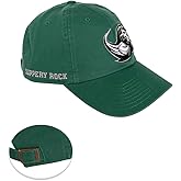Desert Cactus Slippery Rock University Baseball Hat SRU Rocky Brimmed Embroidered Hats Cap Adjustable Cloth Strap Adult (Style A) Green
