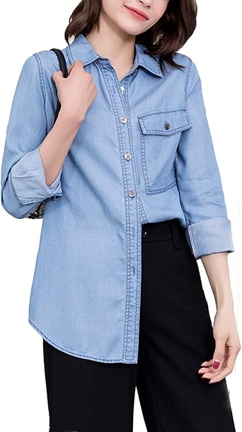 tencel denim shirts