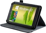 Navitech Blue Faux Leather Case 360 Stand for Asus Fonepad 7 ME371MG view 2