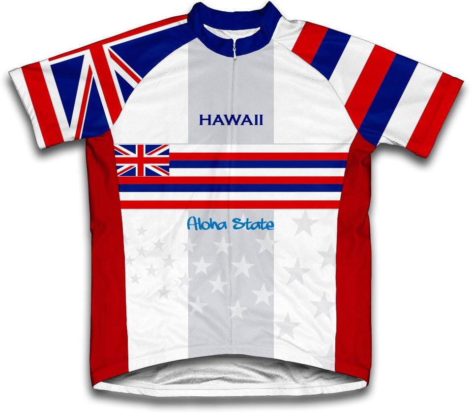 hawaiian shirt cycling jersey
