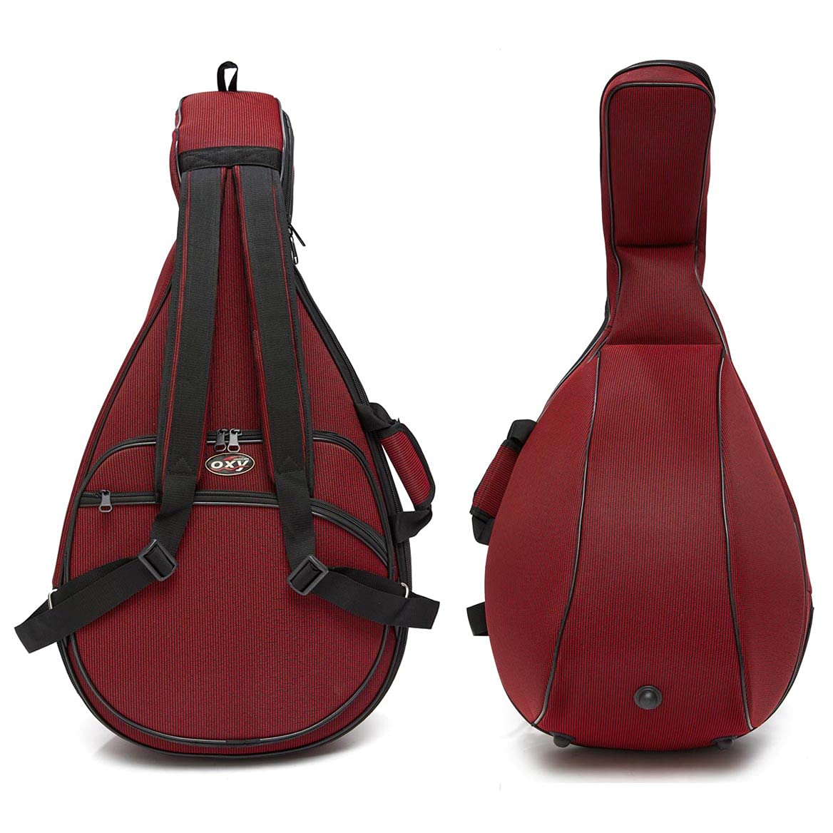 Oud Case by Oxy Padded Gigbag - Dark Red - by OXY